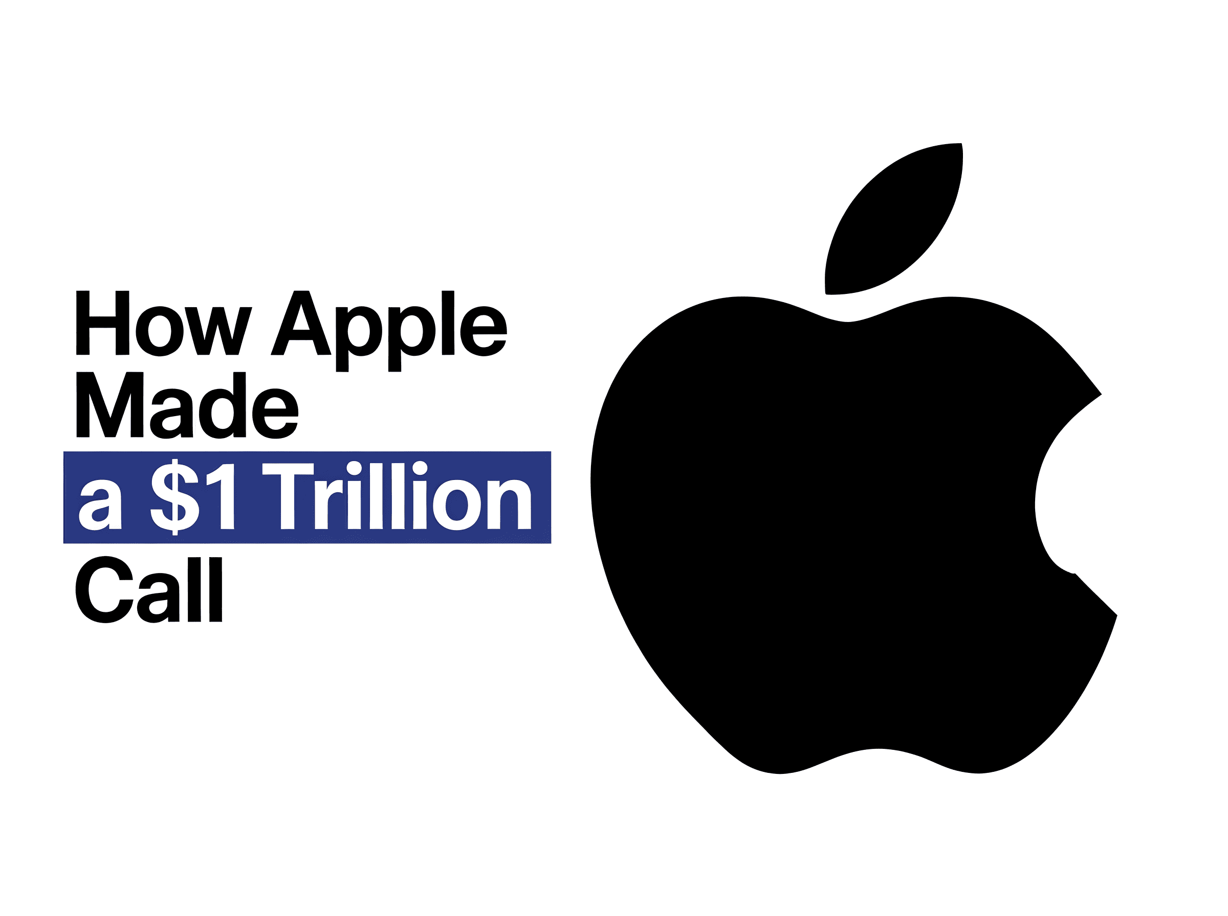How Apple Used Build-Buy-Partner to Make a $1 Trillion Deal